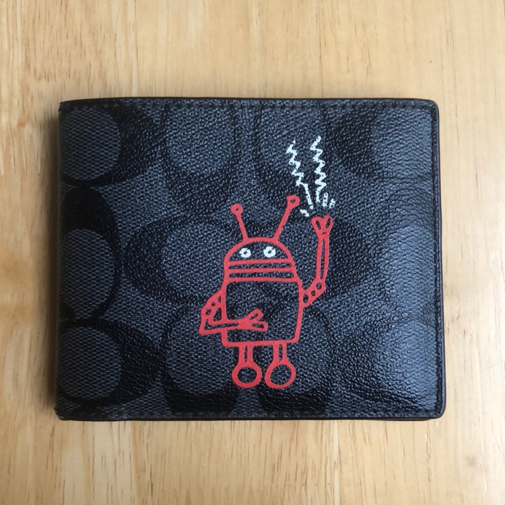 LTD edition Keith Haring Coach Wallet